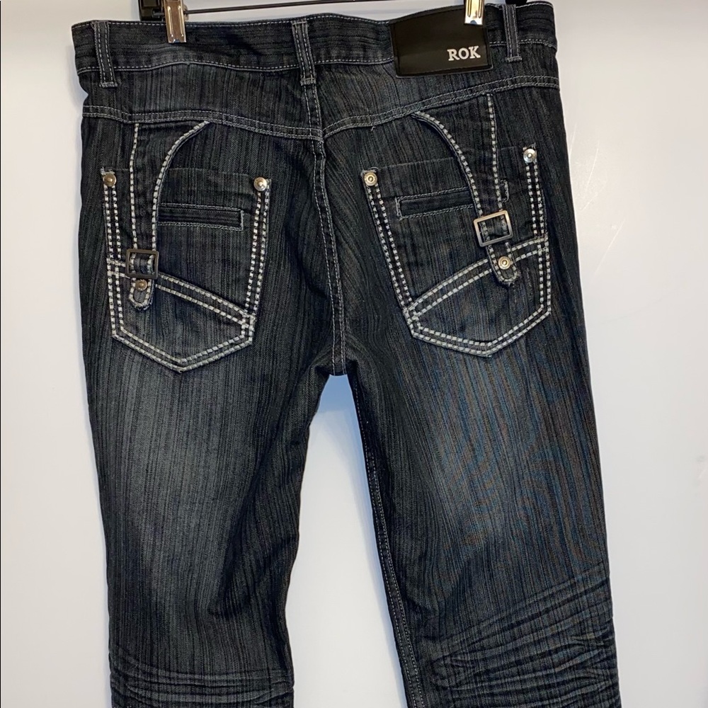 ROK Men’s Black Jeans